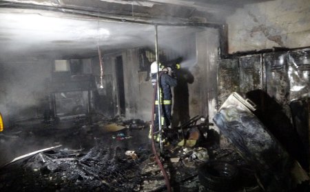 Side'de Apartman Yangını: Zemin Kat Kullanılamaz Hale Geldi.