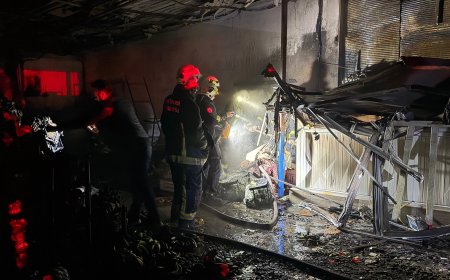 Alanya Demirtaş Hali’nde Korkutan Yangın: 2 Muz Sarartma Tesisi Zarar Gördü