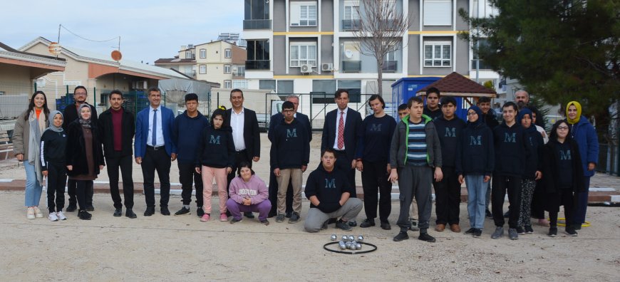 Korkuteli'nde Özel Öğrencilerden Bocce Heyecanı