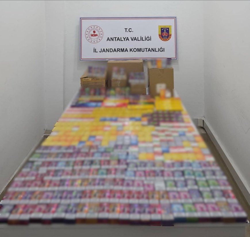 Kepez’de Kaçak Sigara Operasyonu