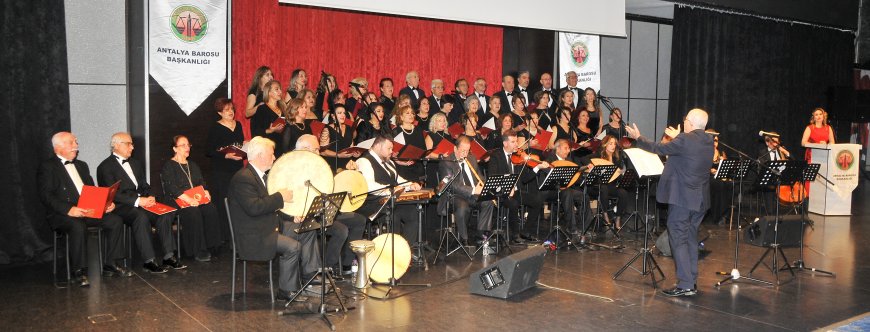 Antalya Barosu’ndan Musiki Ziyafeti: "Kışa Merhaba" Konseri Mest Etti