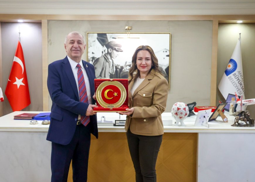 Büyükşehir’de Kritik Ziyaret: Özdağ, Başkan Vekili Büşra Özdemir ile Buluştu