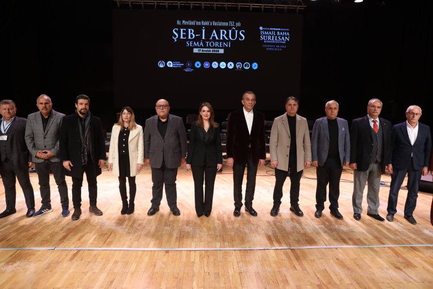 Antalya’da Manevi Yolculuk: Hz. Mevlânâ Vuslatının 752. Yılında Anıldı