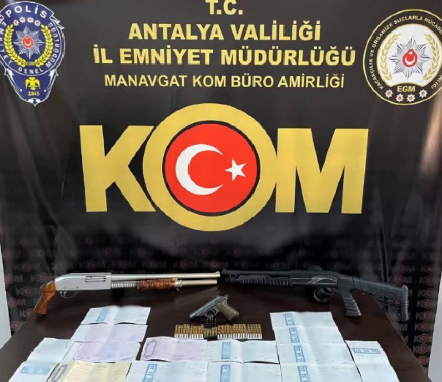 ANTALYA MERKEZLİ 3 İLDE TEFECİ VE DOLANDIRICI ŞEBEKESİNE DARBE: 22 GÖZALTI