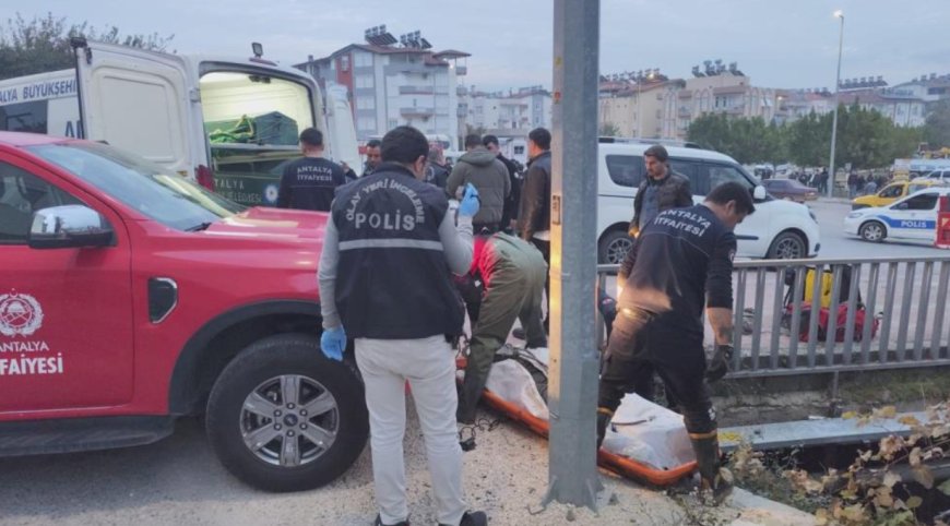 Manavgat’ta Kayıp Alarmı Acı Bitti: Engelli Şahıs Kanalda Ölü Bulundu