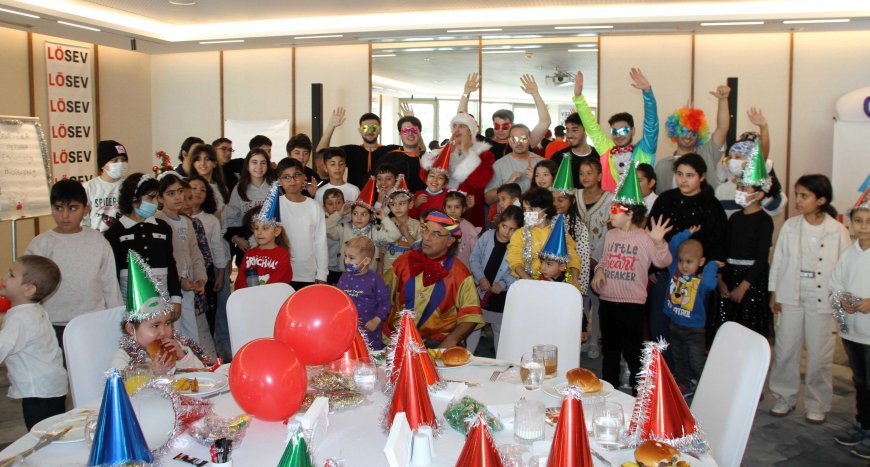 LÖSEV’in Kahramanları Yeni Yılı Coşkuyla Karşıladı: Antalya’da Umut Dolu Parti