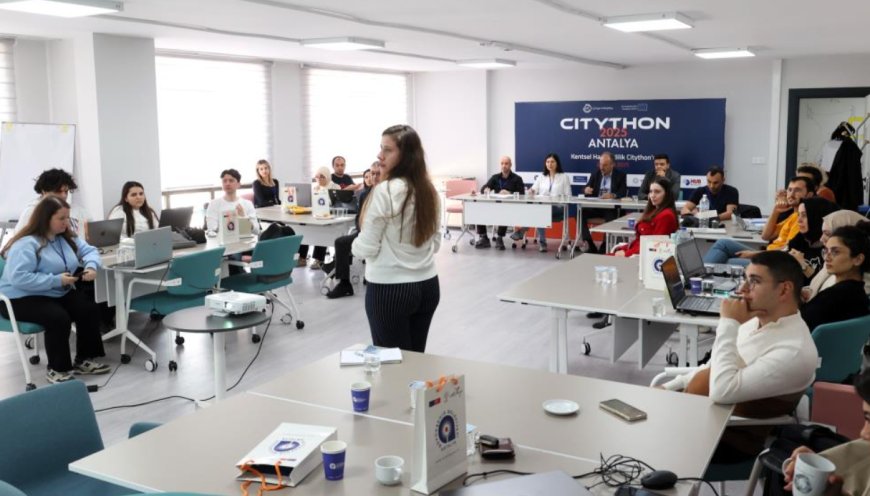 Antalya’nın Ulaşım Sorununa "Akıllı" Çözüm: Cityhon 2025’e Yapay Zeka Damgası!