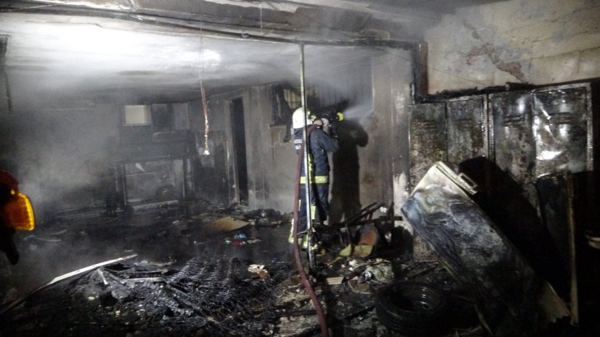 Side'de Apartman Yangını: Zemin Kat Kullanılamaz Hale Geldi.