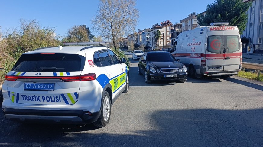 Manavgat'ta Scooter Kazası: Çukurdan Kaçayım Derken Alkole Yenik Düştü.