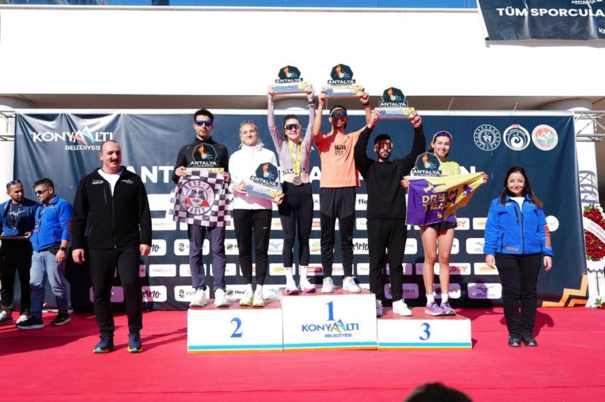 Maviden Beyaza Dev Organizasyon: Antalya Ultra Marathon Sona Erdi