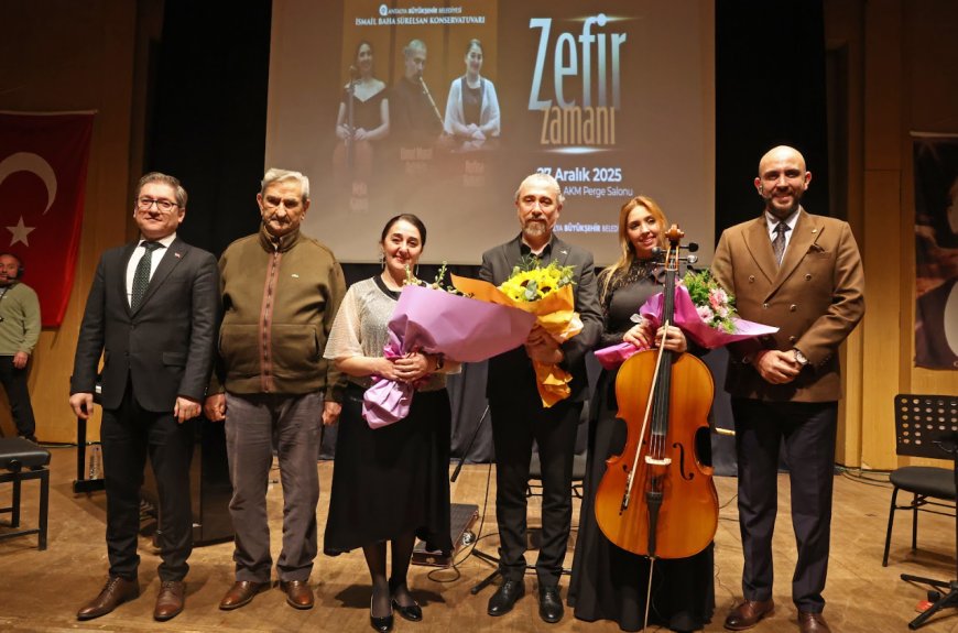Antalya’da Klasik Müzik Rüzgarı: "Zefir Zamanı" Konseri Büyüledi