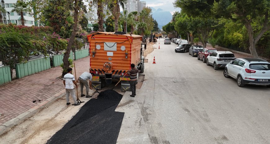 570 Milyonluk Dev Yatırımda Sona Doğru: Konyaaltı’nda Yollar Modernleşiyor