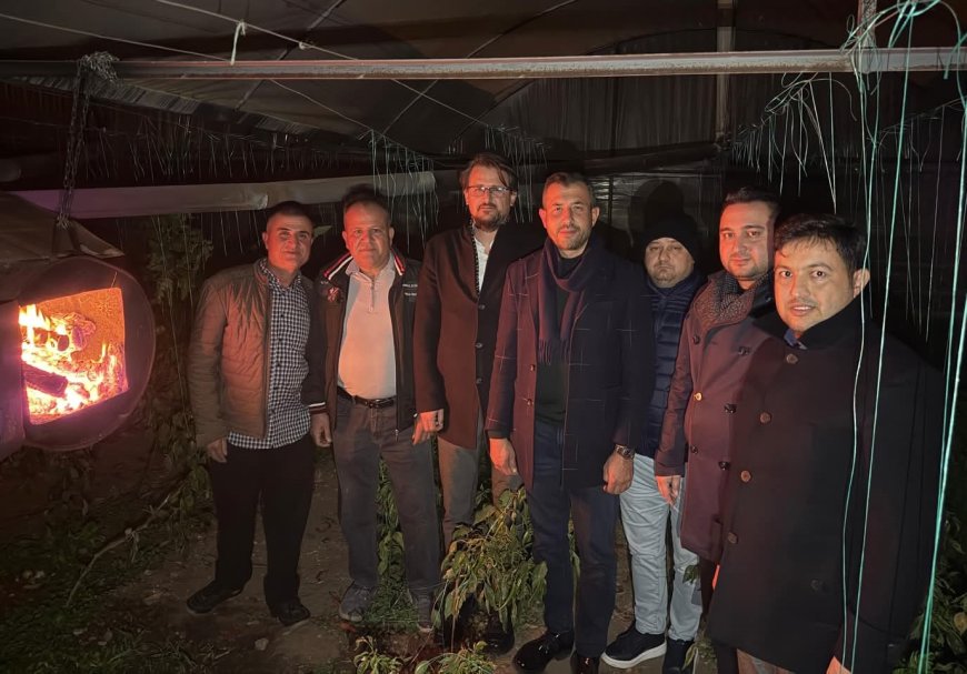 Antalya’da Kritik Gece: Serik’te Çiftçinin Zorlu ‘Don Nöbeti’ Başladı