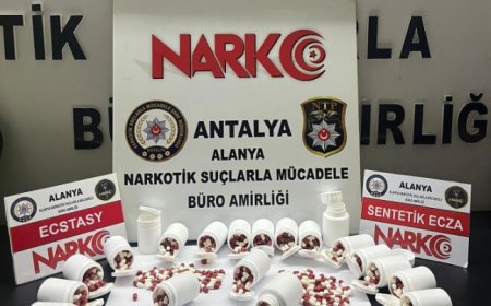 Alanya’da Yılbaşı Mesaisi: 30 Aranan Şahıs Yakalandı, Zehir Tacirlerine Geçit Verilmedi