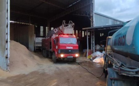 Alanya’daki Atölye Yangını Büyümeden Kontrol Altına Alındı