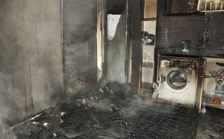 Alanya’da Apartman Dairesinde Korkutan Yangın