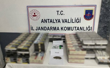 Manavgat’ta Jandarmadan Zehir Tacirine Darbe