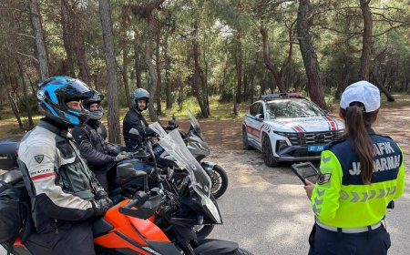 Antalya’da Jandarmadan "Şok" Motosiklet Operasyonu: Binlerce Sürücü Denetlendi