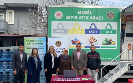 Alanya’da Akıllı Otomat Dönemi: Zirai İlaç Atıkları Kontrol Altında