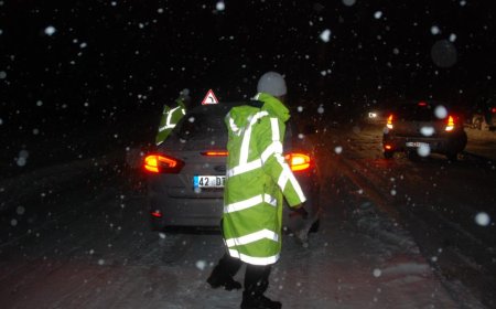 Antalya-Konya Yolunda Kar Sürprizi: 1825 Rakımlı Alacabel Beyaza Büründü