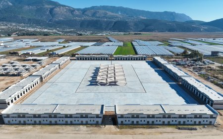 Kaş’ın Dev Projesinde Sona Doğru: Kınık Toptancı Hal Kompleksi Yükseliyor