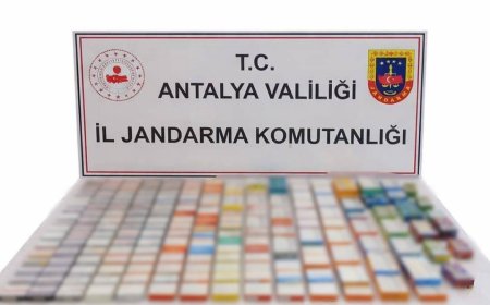 ALANYA’DA KAÇAK ELEKTRONİK SİGARA OPERASYONU