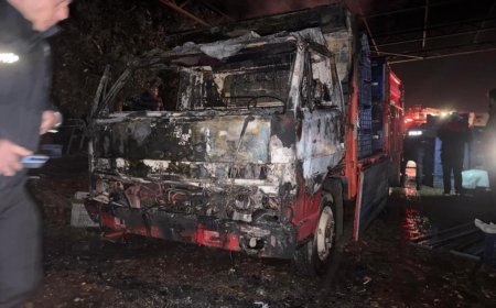 Gazipaşa’da Gece Yarısı Yangını: Park Halindeki Kamyonet Alevlere Teslim Oldu!