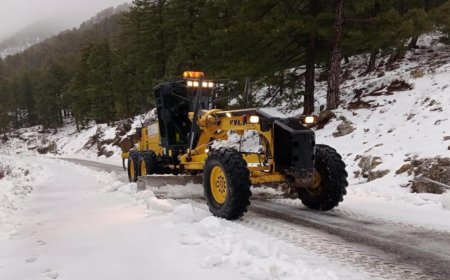 Alanya’nın Zirvelerinde Kar Savaşı: Büyükşehir’den 7/24 Müdahale!