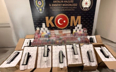 Antalya KOM’dan Kaçakçılık Seferberliği: 1 Haftada 5.6 Milyon Makaron Yakalandı!