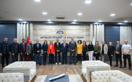 ATSO Başkanı Hacısüleyman: "Antalya Uluslararası Bir Ticaret Merkezi Haline Geldi"