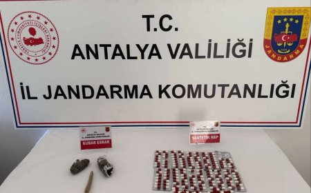 Gazipaşa’da Jandarmadan Uyuşturucu Darbesi: 9 Gözaltı