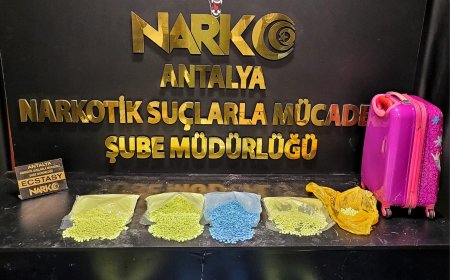 Antalya'da Narkotik Ekipleri Sokakları Zehirden Temizliyor