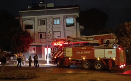 Manavgat'ta Hareketli Dakikalar: Çatıdaki Kıvılcım Ekipleri Alarma Geçirdi