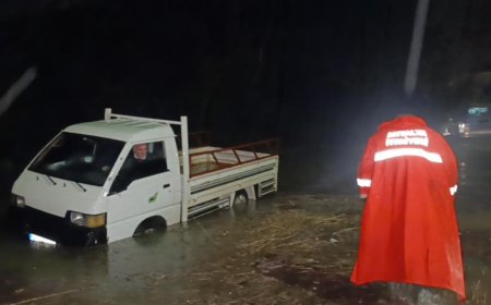 Manavgat'ta İlginç Kurtarma: Elinde Ayakkabısıyla Çıktı, İtfaiyeye Tepki Gösterdi!