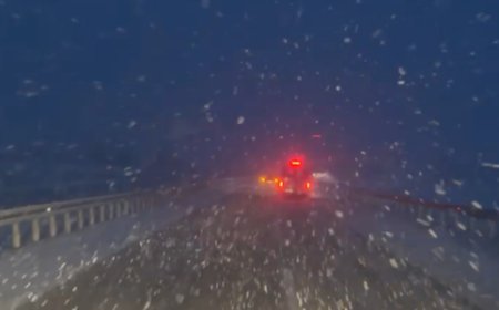 Antalya'nın "Yayla" Kapısı Beyaza Büründü: Korkuteli’ne Kar Düştü!