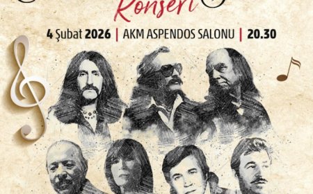 Devlerin Şarkıları Antalya’da Yankılanacak: "Ustalara Saygı" Konseri!