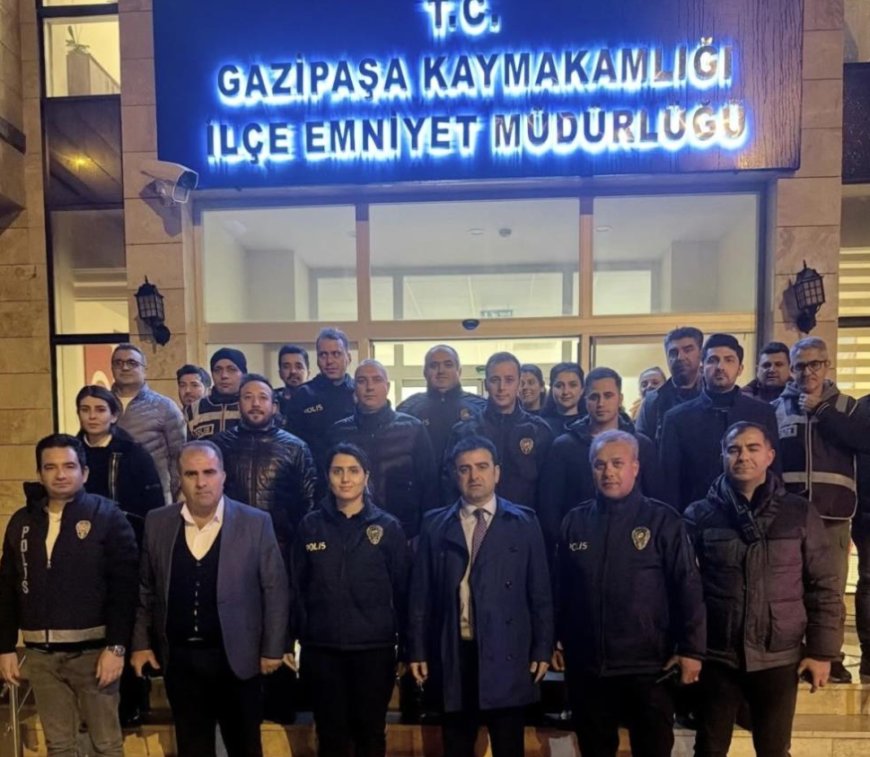 Gazipaşa’da Güvenlik Güçlerine Anlamlı Ziyaret