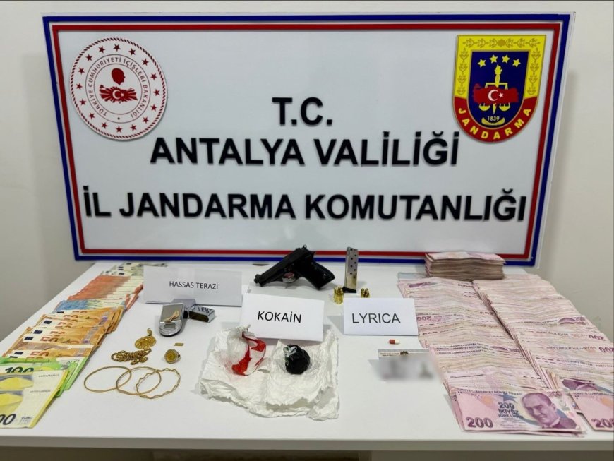 Alanya’da Zehir Tacirlerine Ağır Darbe
