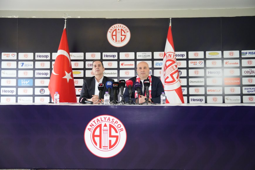 Antalyaspor’da Sami Uğurlu Devri: "Sorumluluk Benim"