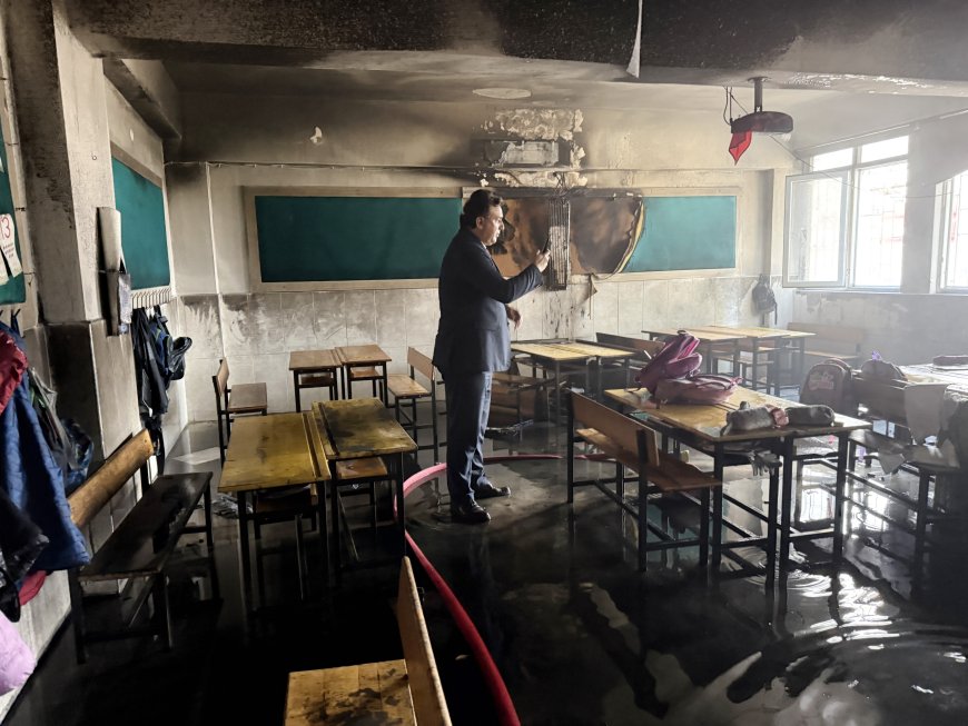 Alanya’da Okulda Yangın Paniği: Eğitime 2 Gün Ara Verildi!