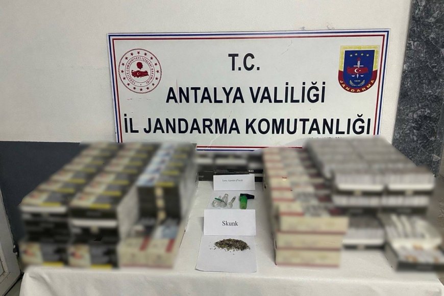 Manavgat’ta Jandarmadan Zehir Tacirine Darbe