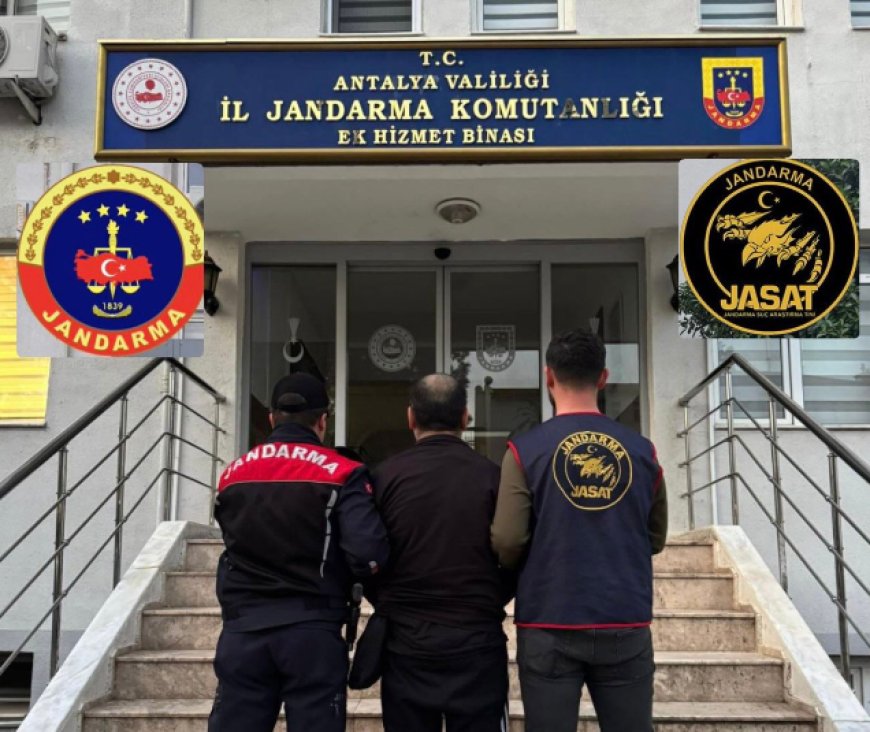 Antalya'da JASAT'tan Kaçamadı: 26 Yıl Hapis Cezası Bulunan Firari Yakalandı!