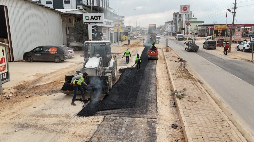 ASAT’tan İkisi Bir Arada Hizmet: Önce Altyapı Sonra Modern Asfalt