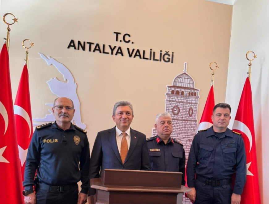 ANTALYA’NIN ARALIK AYI ASAYİŞ RAPORU AÇIKLANDI: 9 BİN 382 OLAYIN YÜZDE 99’U AYDINLATILDI