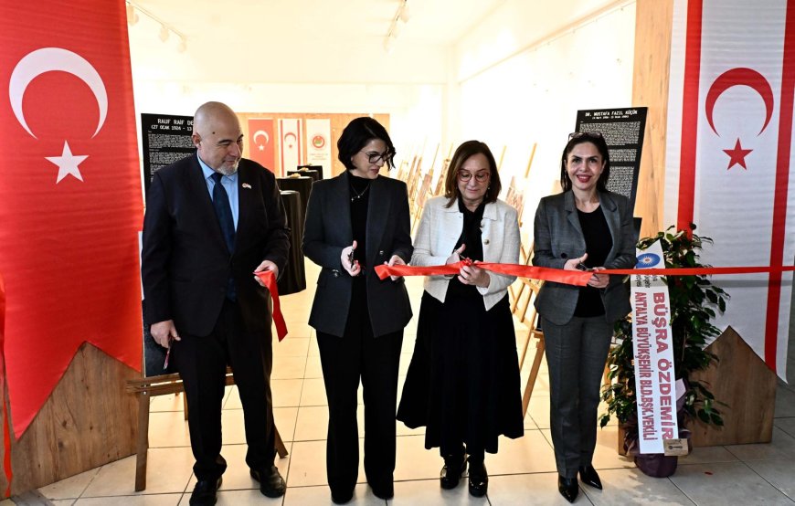 Muratpaşa’dan KKTC Liderlerine Vefa: Fotoğraflarla Özgürlük Mücadelesi.