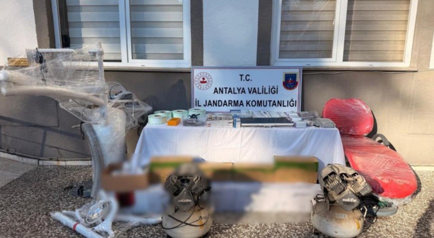 Manavgat'ta Dev Operasyon: 5 Bin 980 Adet Sahte Sağlık Malzemesi Yakalandı!