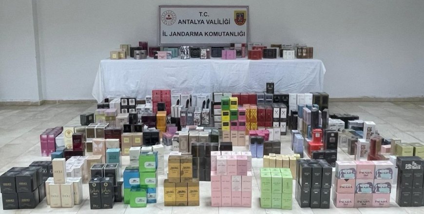 Jandarmadan Kaçakçılığa Darbe: Serik’te Binlerce Parfüm Yakalandı!