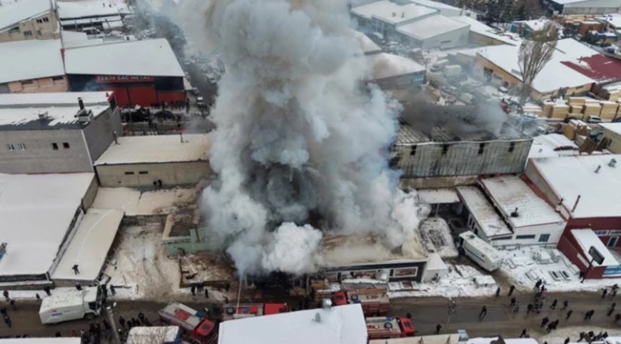 Erzurum’da Sanayi Bölgesinde Patlama: 2 Ölü, 6 Yaralı