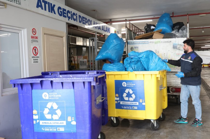 Büyükşehir’den 3 Yılda Dev Dönüşüm: 125 Ton Atık Ekonomiye Kazandırıldı