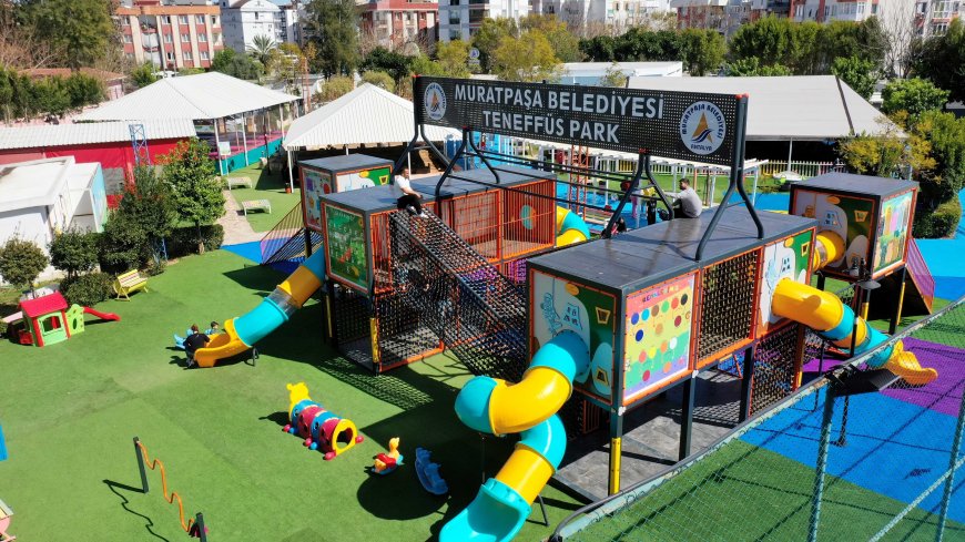 Muratpaşa’da Tatilin Adresi: Teneffüs Park’ta Eğlence Sabah 10’da Başlıyor